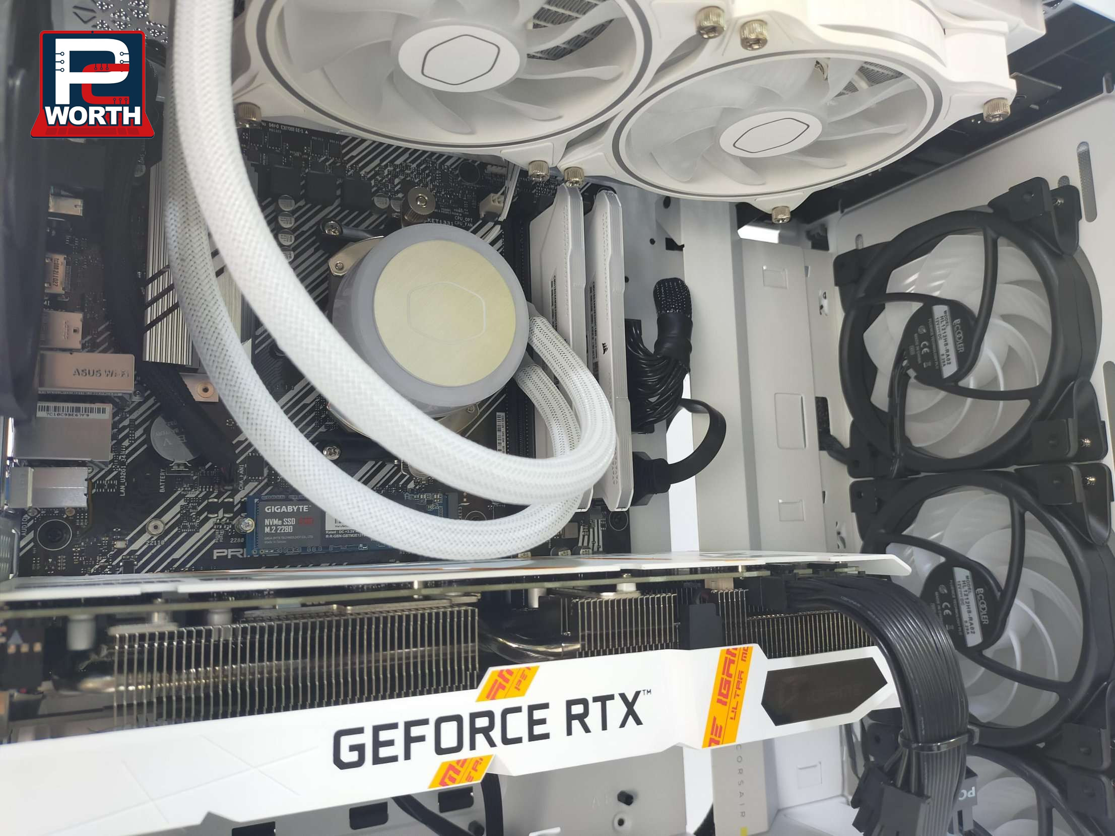GEFORCE RTX 3060 IGAME ULTRA W OC 12GB TRIPLE FAN WHITE | PC Worth