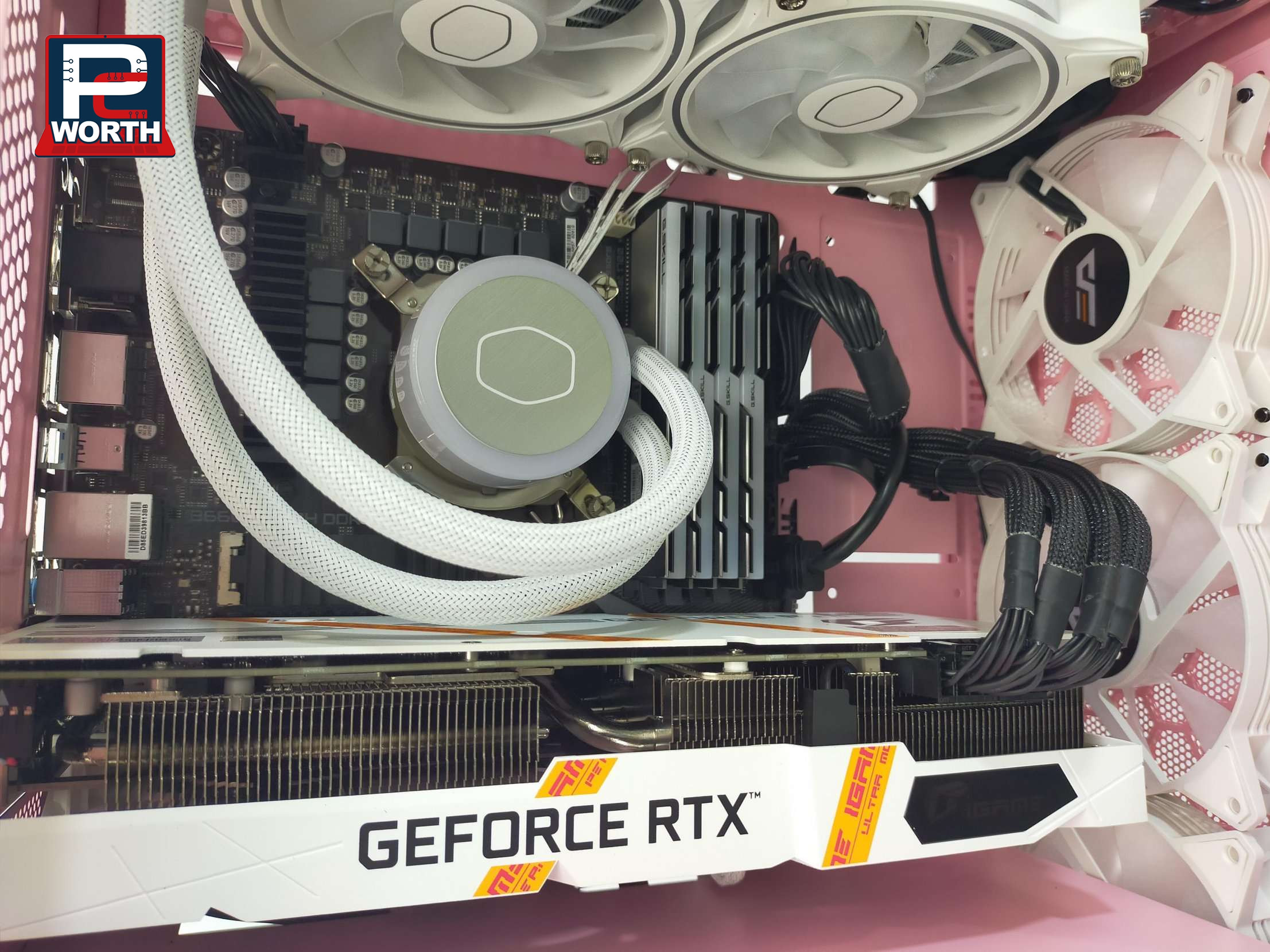 GEFORCE RTX 3060 IGAME ULTRA W OC 12GB TRIPLE FAN WHITE | PC Worth
