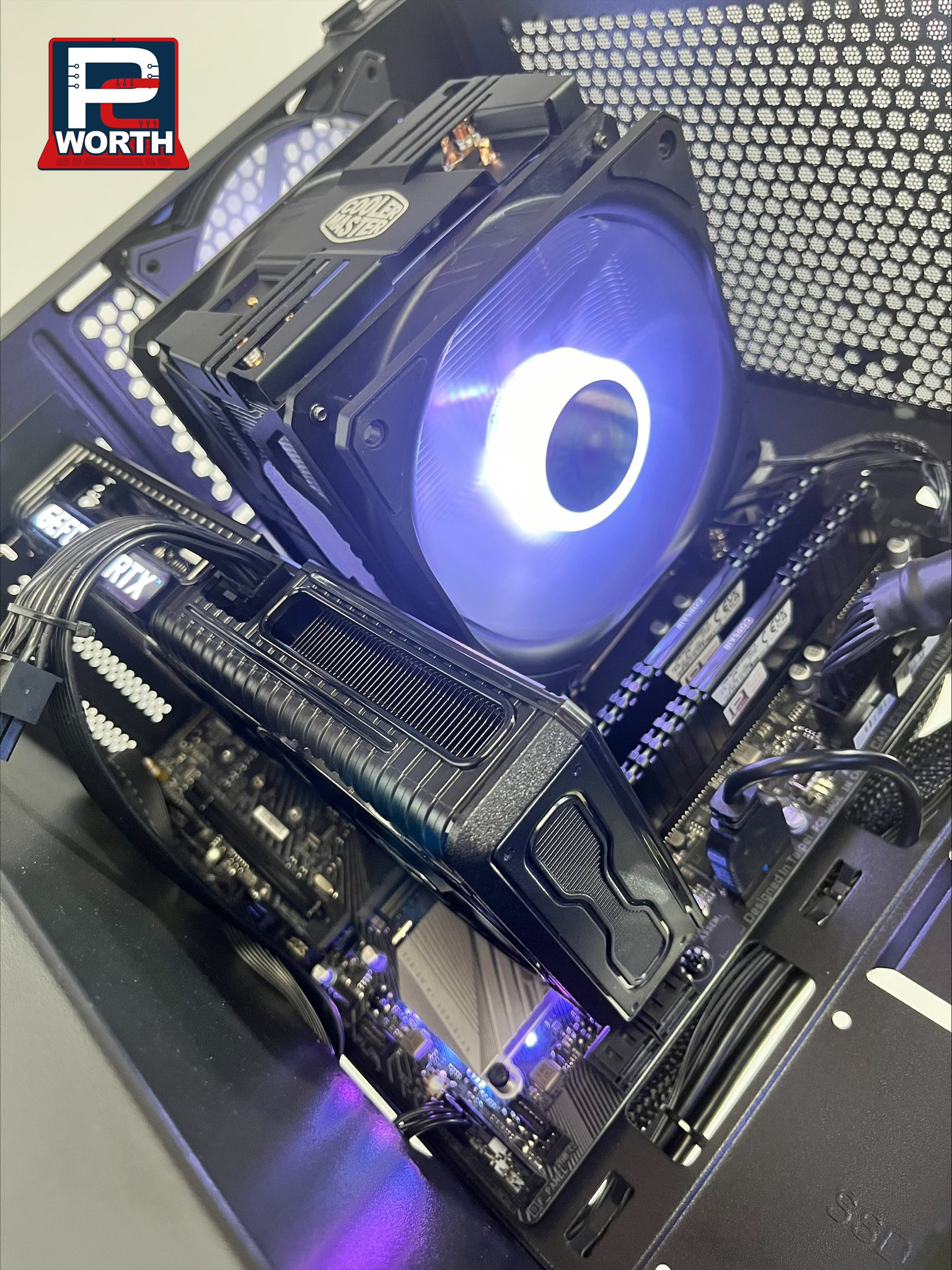 GEFORCE RTX 3060 PALIT 12GB DUAL FAN RGB LHR | PC Worth