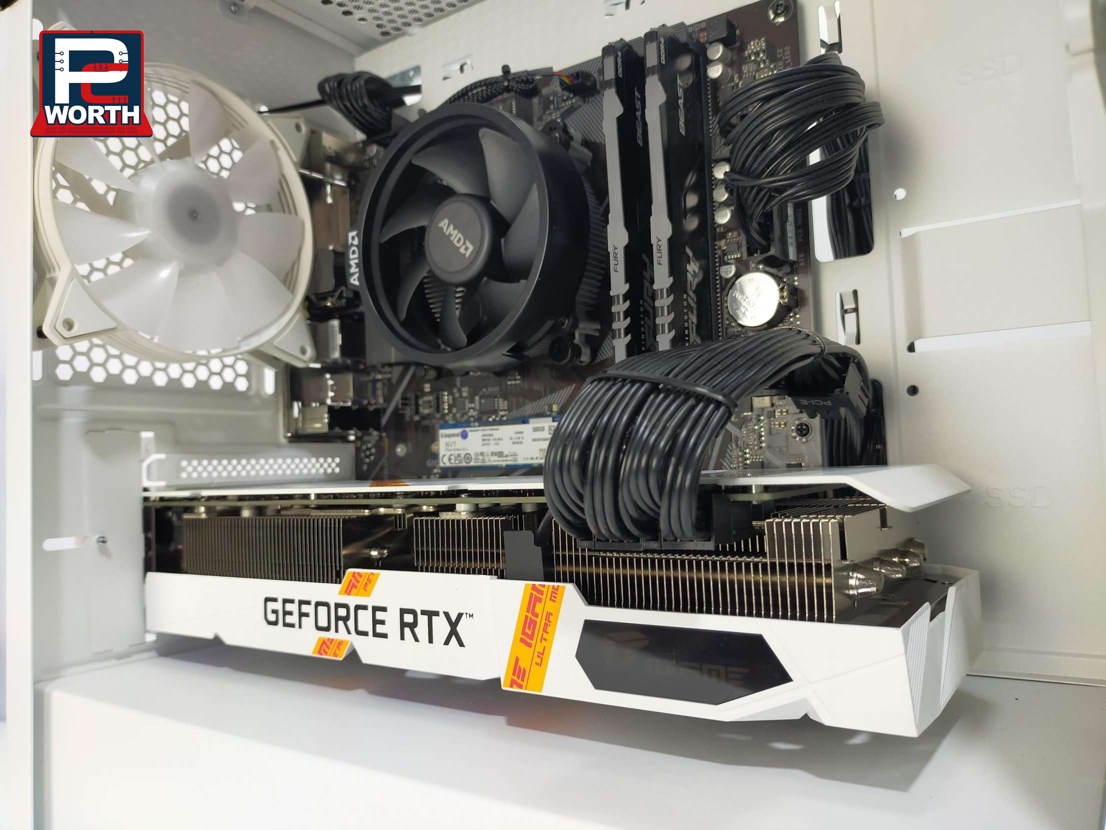 GEFORCE RTX 3060 IGAME ULTRA W OC 12GB TRIPLE FAN WHITE | PC Worth