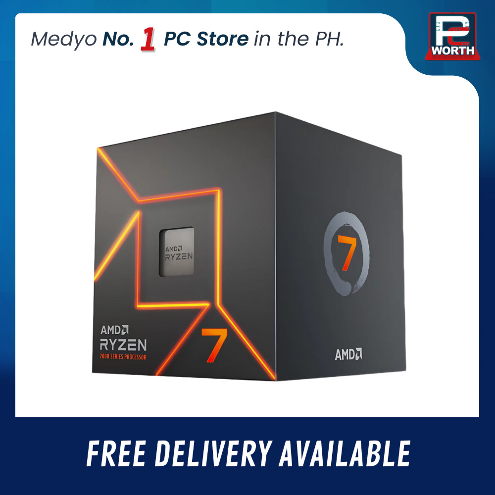 AMD RYZEN 7 7700 (AM5) WITH WRAITH PRISM COOLER (BOXED) | PC Worth
