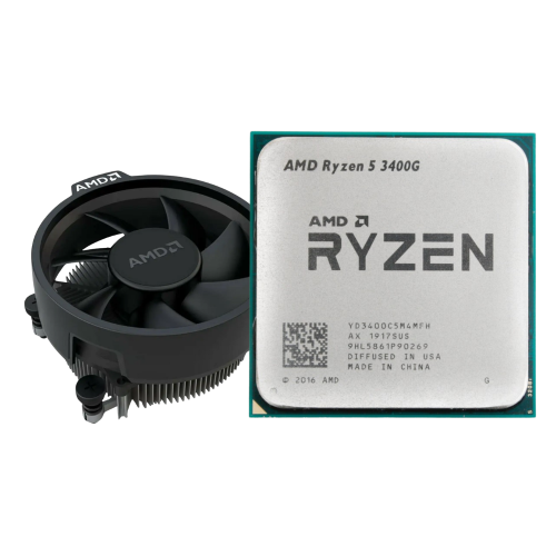 AMD RYZEN 5 3400G MPK (AM4) WITH WRAITH STEALTH COOLER (TRAY TYPE