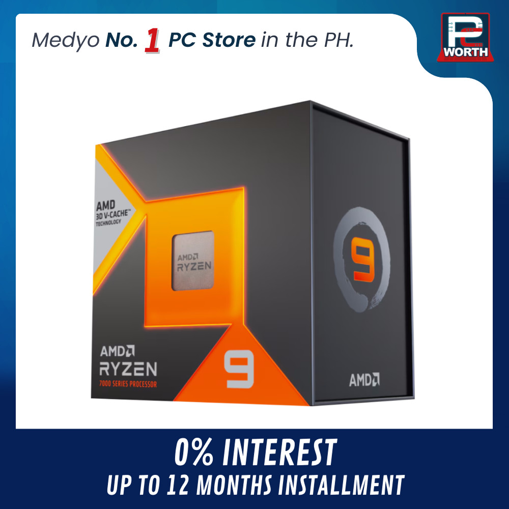 AMD RYZEN 9 7900X3D (AM5) WITHOUT COOLER (BOXED) | PC Worth