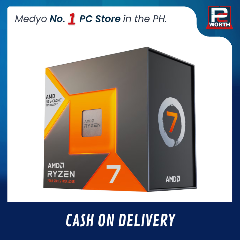 AMD RYZEN 7 7800X3D (AM5) WITHOUT COOLER (BOXED) | PC Worth