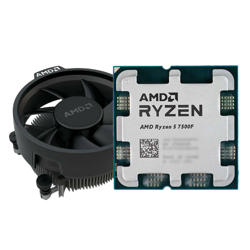 AMD RYZEN 5 7500F MPK (AM5) WITH WRAITH STEALTH (TRAY TYPE) | PC Worth