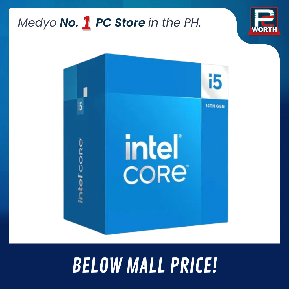 INTEL CORE I5 14400 (LGA1700) WITH INTEL LAMINAR RM1 COOLER (BOXED