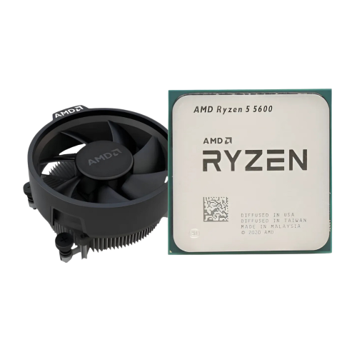 AMD RYZEN 5 5600 MPK (AM4) WITH WRAITH STEALTH COOLER (TRAY TYPE
