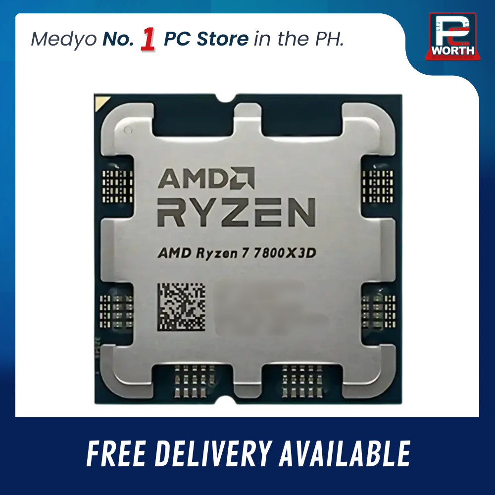 AMD RYZEN 7 7800X3D MPK (AM5) WITHOUT COOLER (TRAY TYPE) | PC Worth