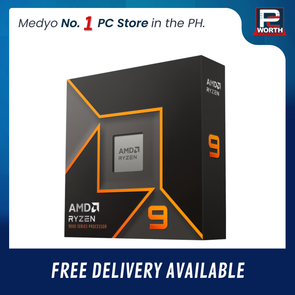 AMD RYZEN 9 9950X (AM5) WITHOUT COOLER (BOXED) | PC Worth