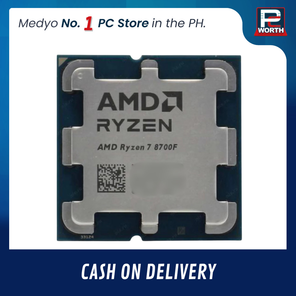AMD RYZEN 7 8700F MPK (AM5) WITH WRAITH STEALTH COOLER (TRAY TYPE
