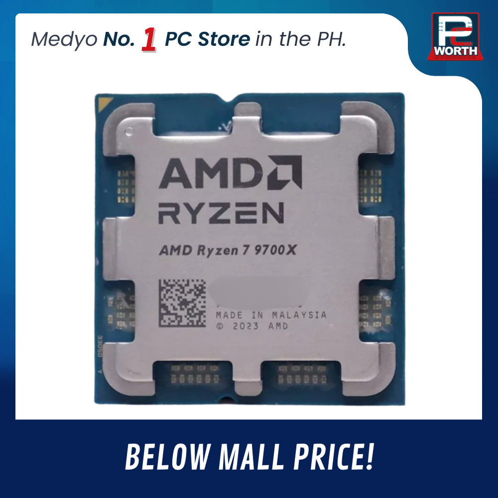 AMD RYZEN 7 9700X (AM5) WITHOUT COOLER (TRAY TYPE) | PC Worth
