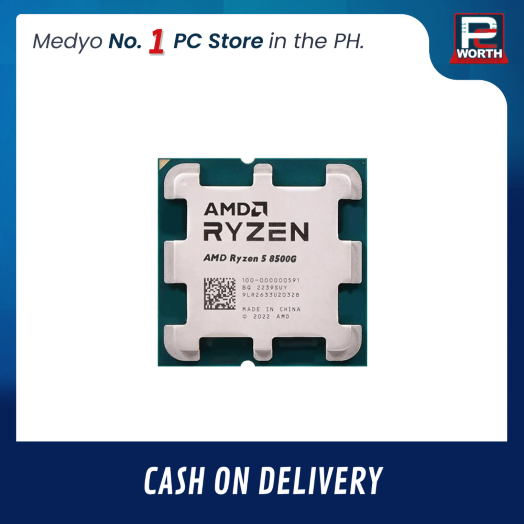 AMD RYZEN 5 8500G MPK (AM5) WITH WRAITH STEALTH COOLER (TRAY TYPE
