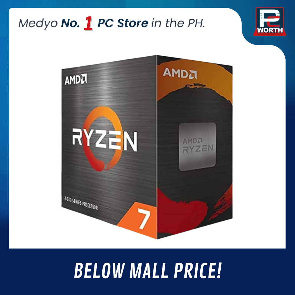 AMD RYZEN 7 5700X (AM4) WITHOUT COOLER (BOXED) | PC Worth