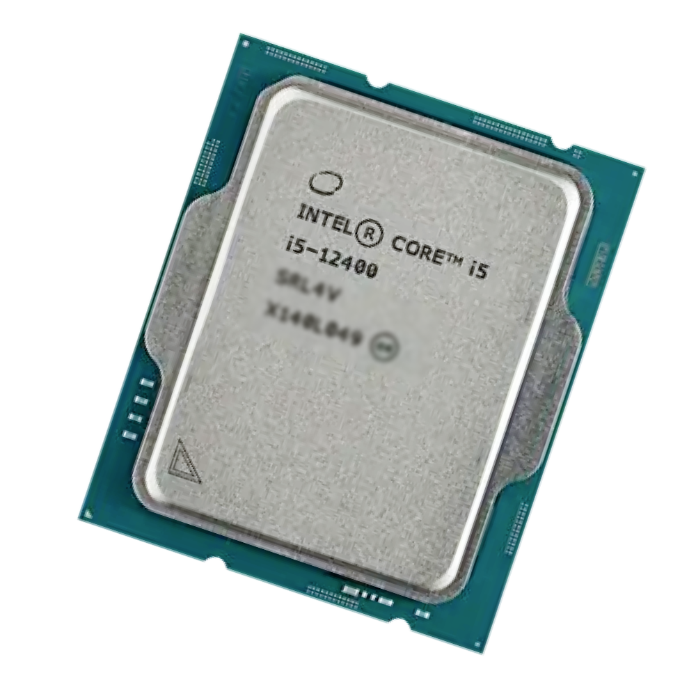 INTEL CORE I5 12400 (LGA 1700) WITH INTEL LAMINAR RM1 COOLER (TRAY