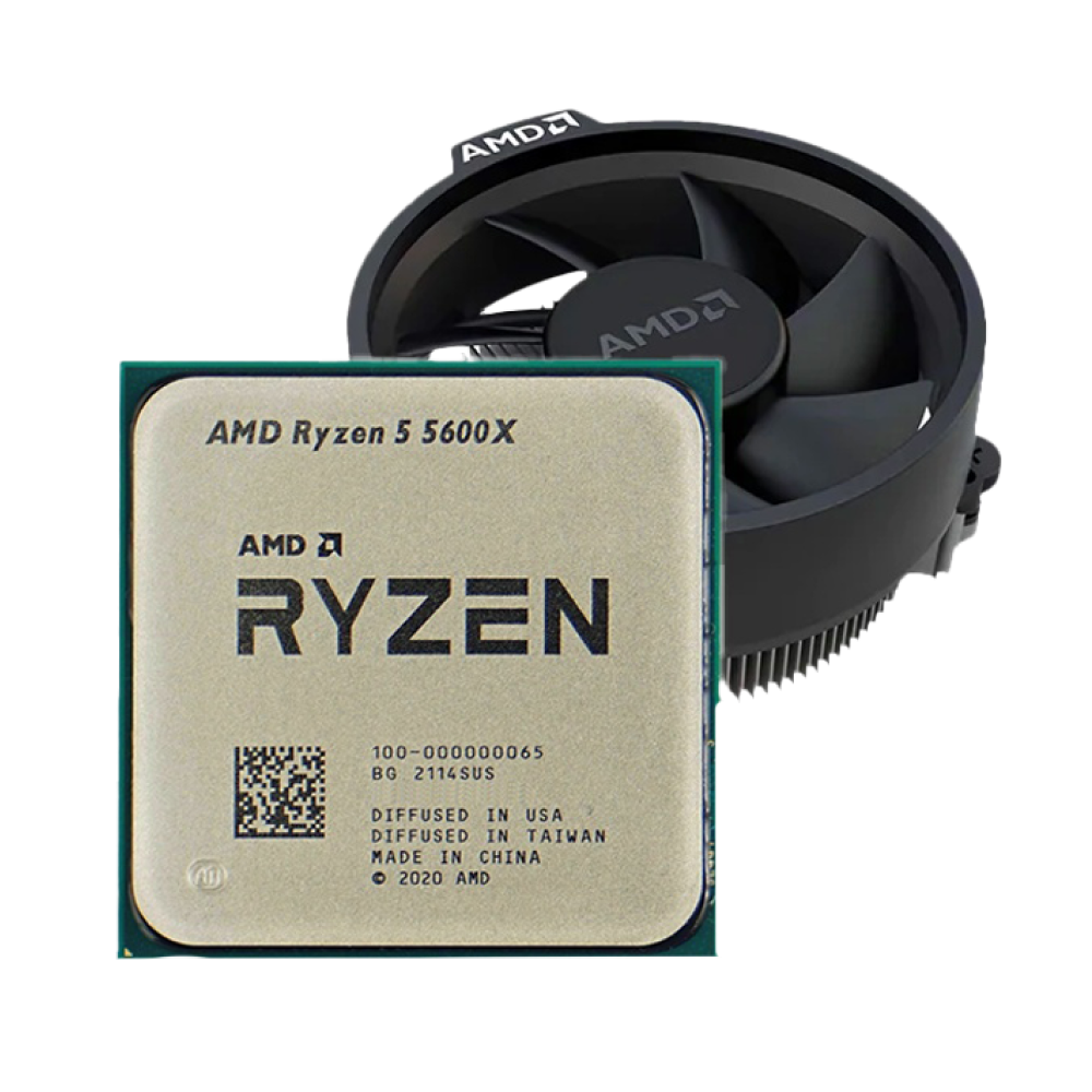 AMD RYZEN 5 5600X (AM4) WITH WRAITH STEALTH COOLER (BOXED) | PC Worth