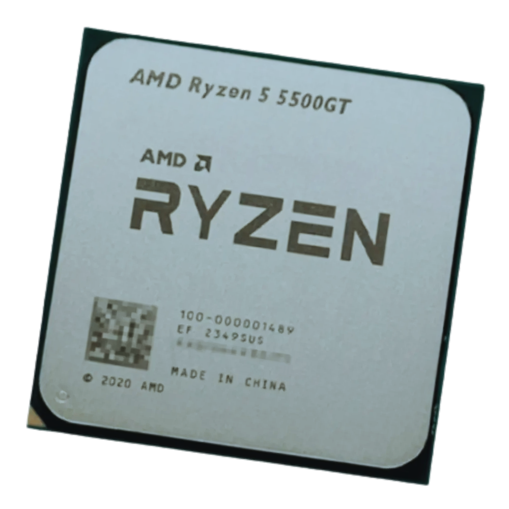 AMD RYZEN 5 5500GT MPK (AM4) WITH WRAITH STEALTH COOLER (TRAY TYPE