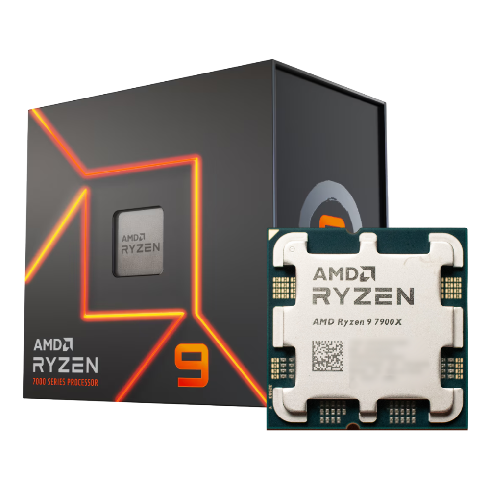 AMD RYZEN 9 7900X (AM5) WITHOUT COOLER (BOXED) | PC Worth