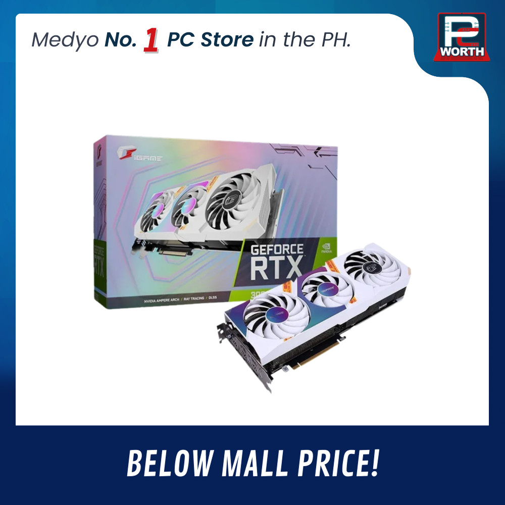 GEFORCE RTX 3070TI IGAME ULTRA W OC 8GB TRIPLE FAN WHITE | PC Worth