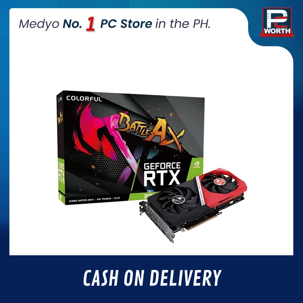 GEFORCE RTX 3060 COLORFUL NB DUO BATTLE AX 12GB GDDR6 DUAL FAN