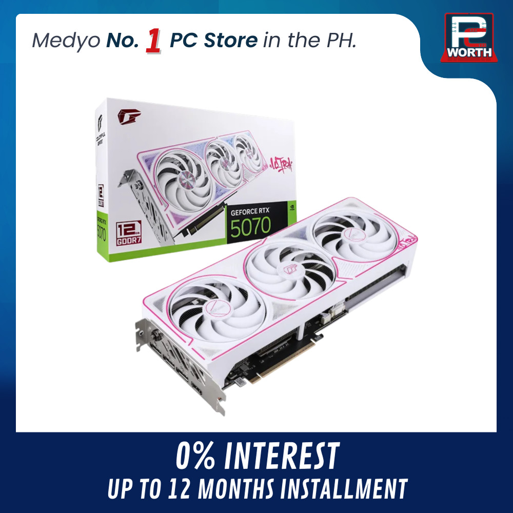 GEFORCE RTX 5070 COLORFUL IGAME ULTRA W OC 12GB-V GDDR7 WHITE