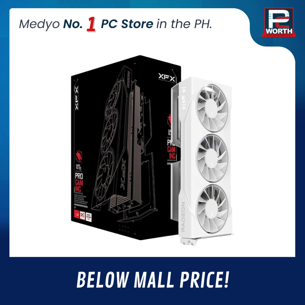 RADEON RX 9060 XT XFX SWIFT GAMING EDITION OC 16GB GDDR6 WHITE