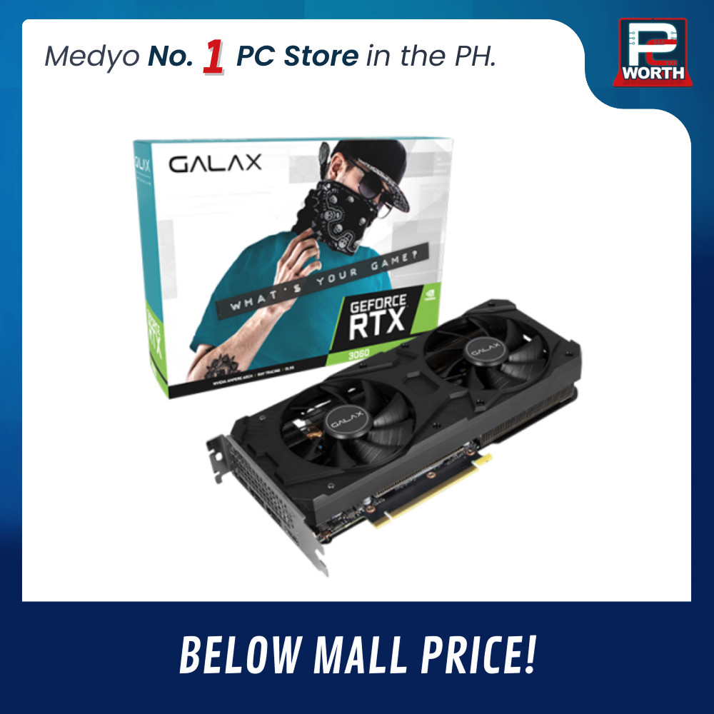 GEFORCE RTX 3060 GALAX 1 CLICK OC 12GB DUAL FAN | PC Worth
