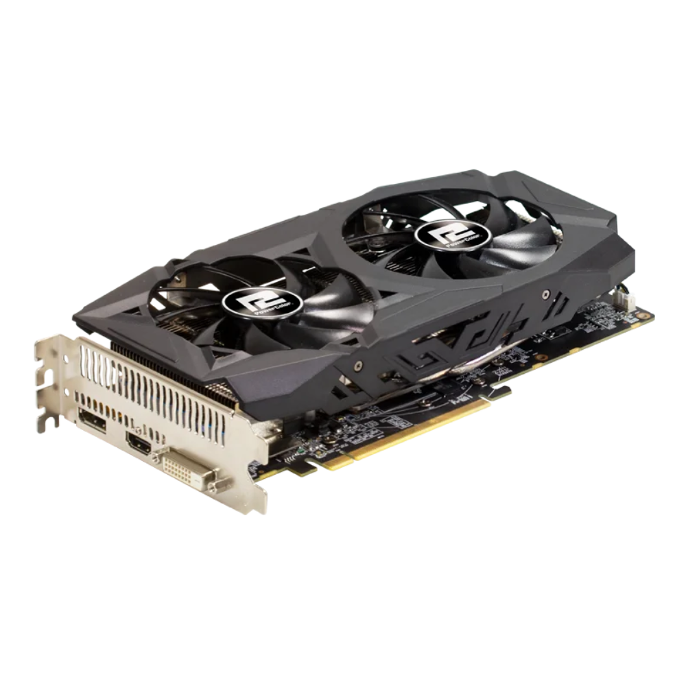 Radeon RX 580 Grafische Kaart 8GB GDDR5 Gaming Grafische Kaarten 256BIT RX 580 Grafische Kaart met Dual Fans DVI DP HDML Plug and Play