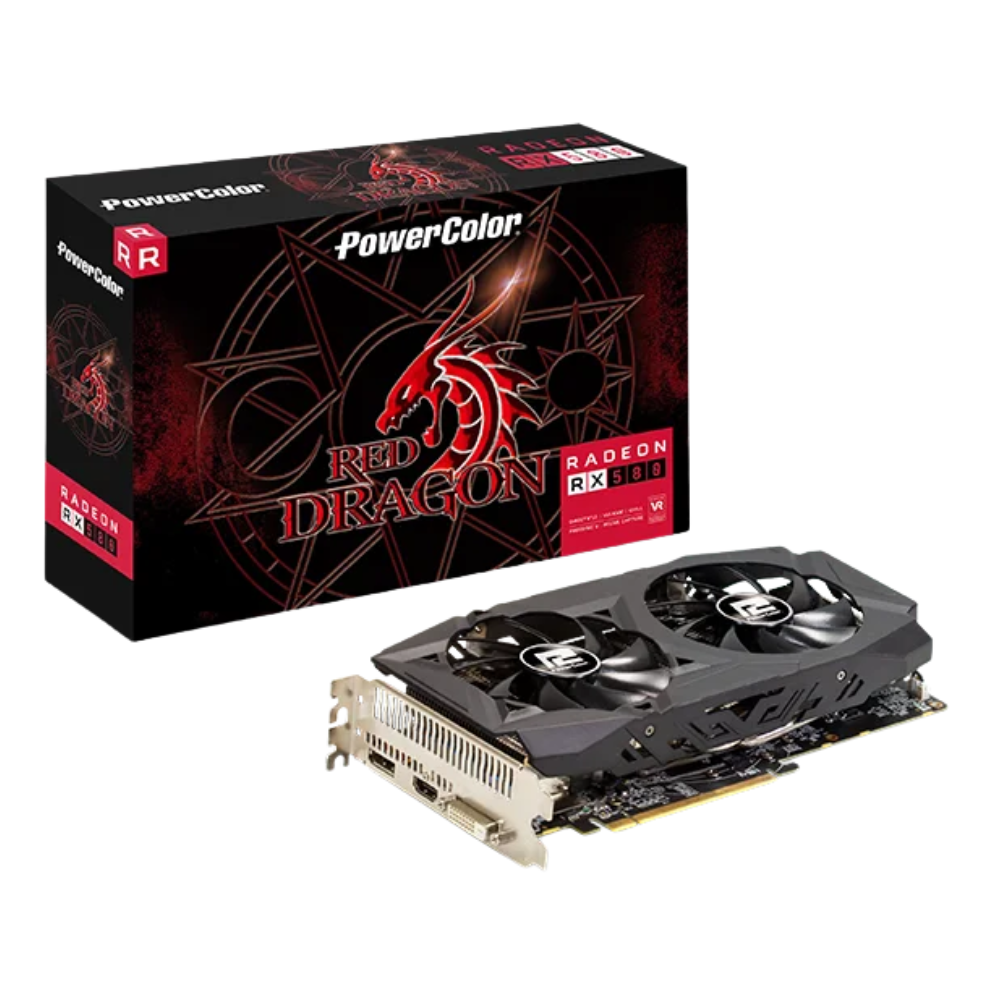 RADEON RX580 RED DRAGON 8GB GDDR5 DUAL FAN | PC Worth