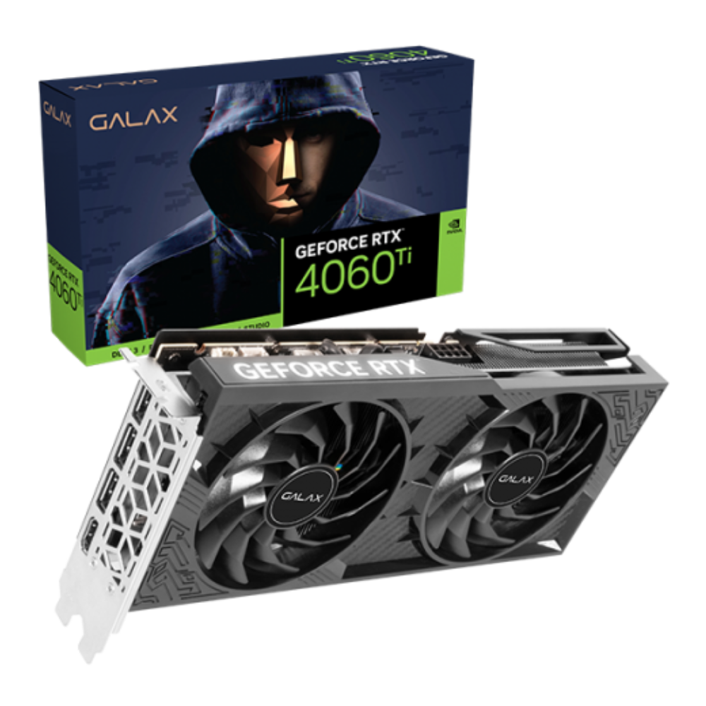 GEFORCE RTX 4060 TI GALAX 1-CLICK OC 8GB GDDR6 DUAL FAN | PC Worth