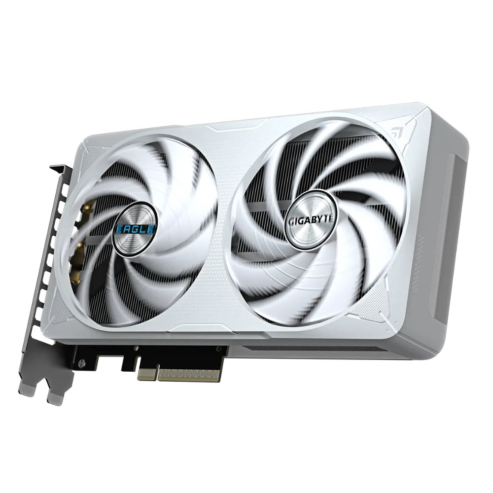 GEFORCE RTX 5060 TI GIGABYTE EAGLE OC ICE 16GB GDDR7 WHITE DUAL