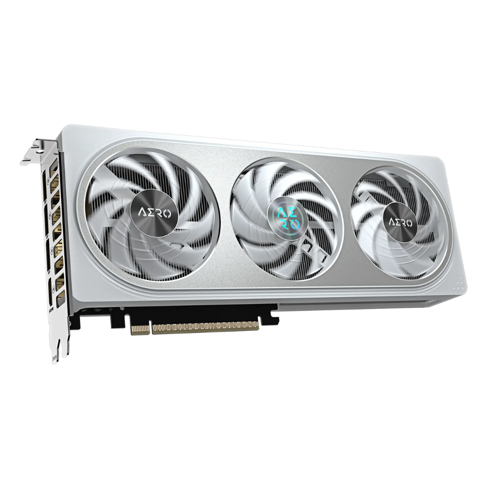 GEFORCE RTX 5060 TI GIGABYTE AERO OC 16GB GDDDR7 WHITE TRIPLE FAN
