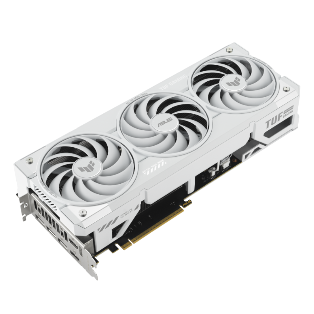 GEFORCE RTX 5070 TI ASUS TUF GAMING OC 16G GDDR7 WHITE TRIPLE FAN