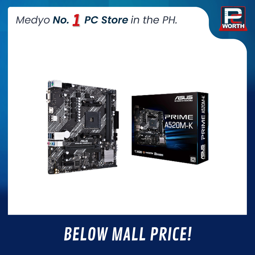 ASUS PRIME A520M-K ryzen 5350016GB の PC PRIME A520M-K｜Motherboards｜ASUS United Kingdom