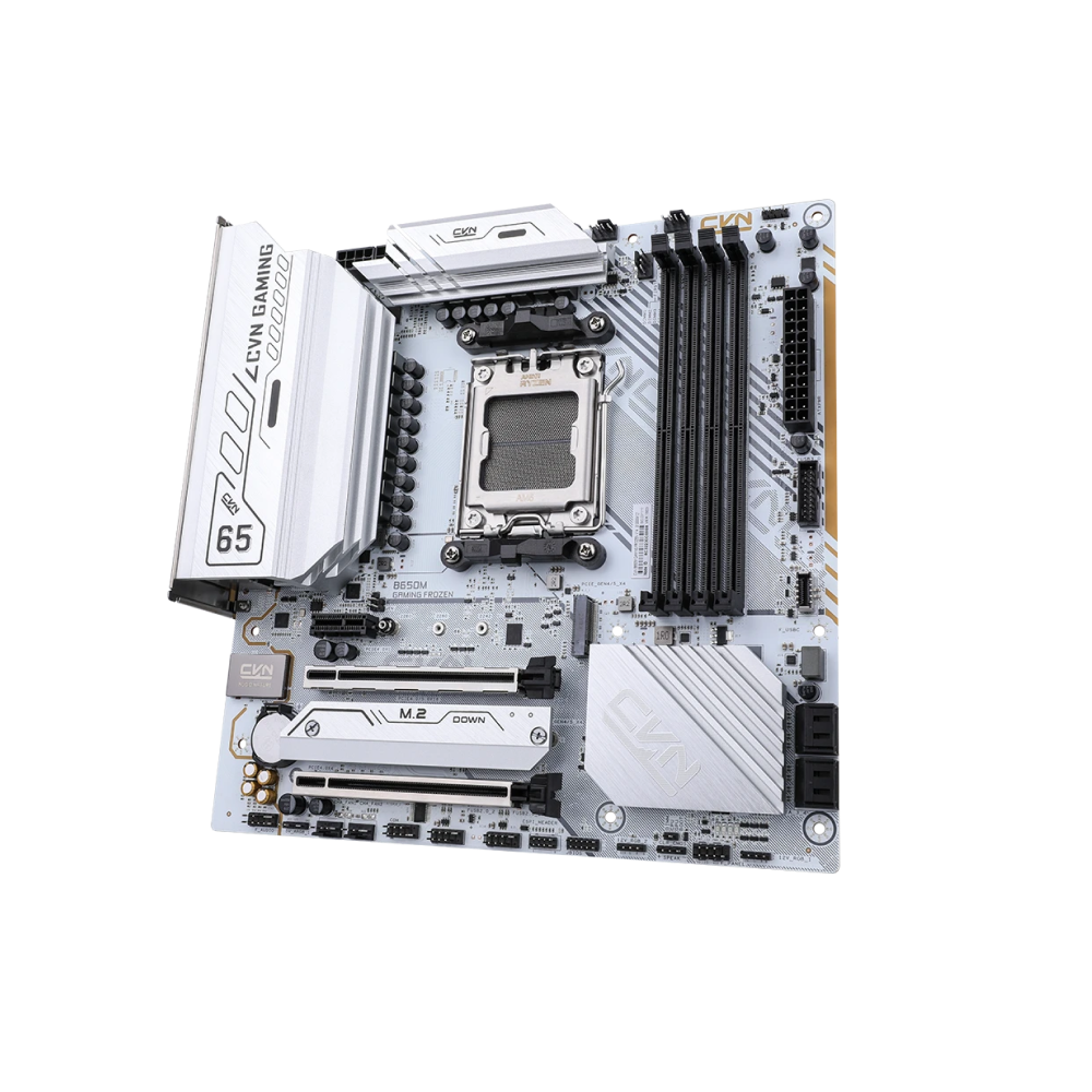 COLORFUL CVN B650M GAMING FROZEN V14 WHITE DDR5 MATX AM5 | PC Worth