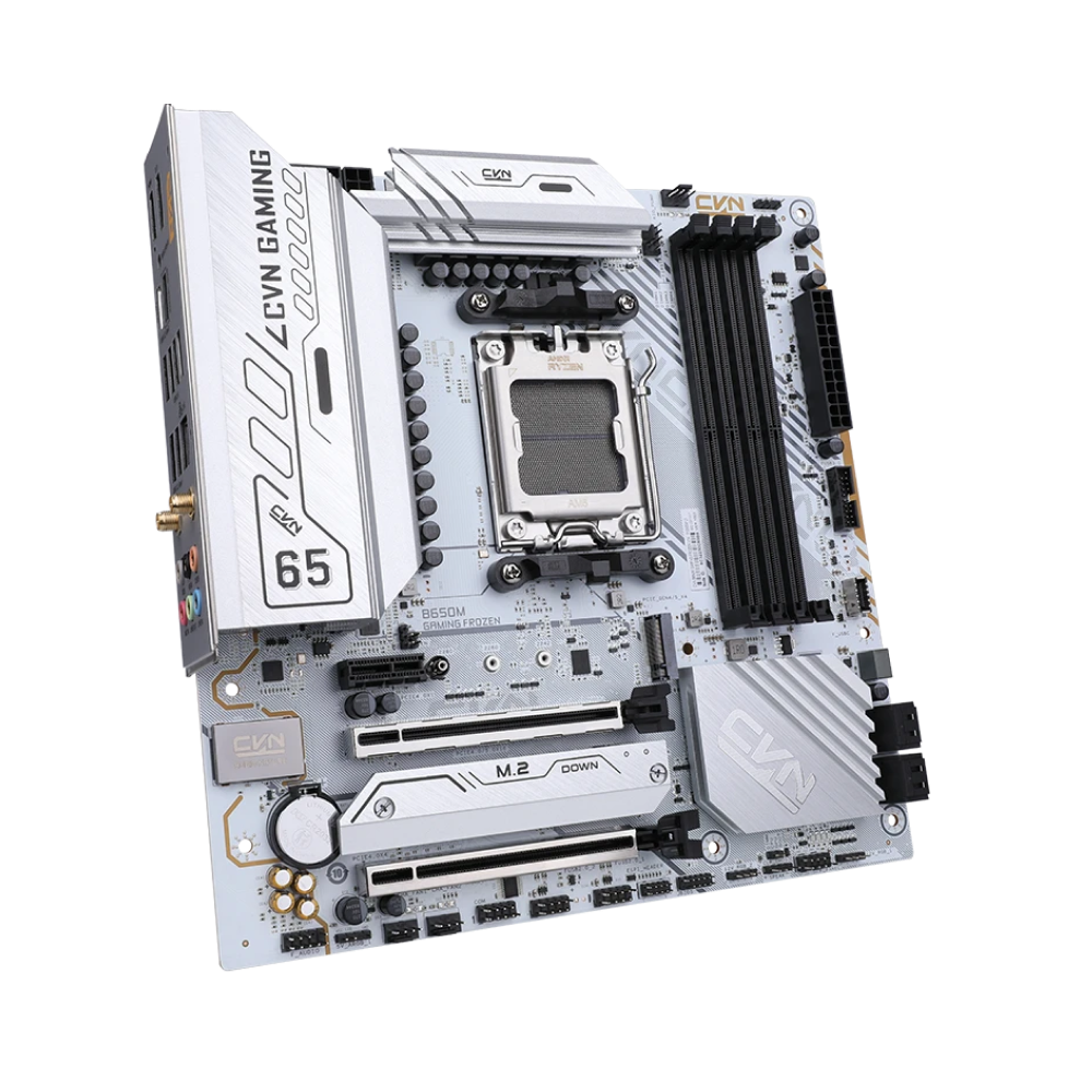 COLORFUL CVN B650M GAMING FROZEN V14 WHITE DDR5 MATX AM5 | PC Worth