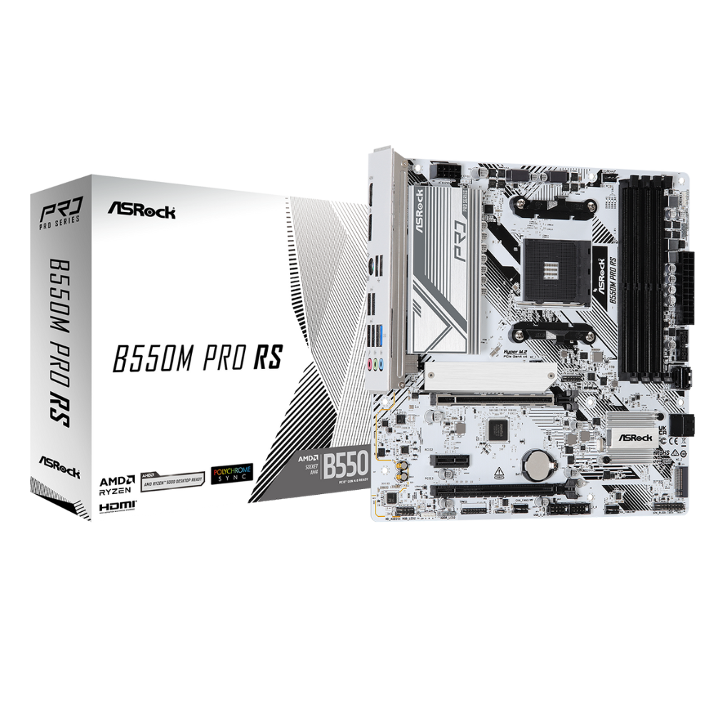 ASROCK B550M PRO RS DDR4 MATX AM4 | PC Worth