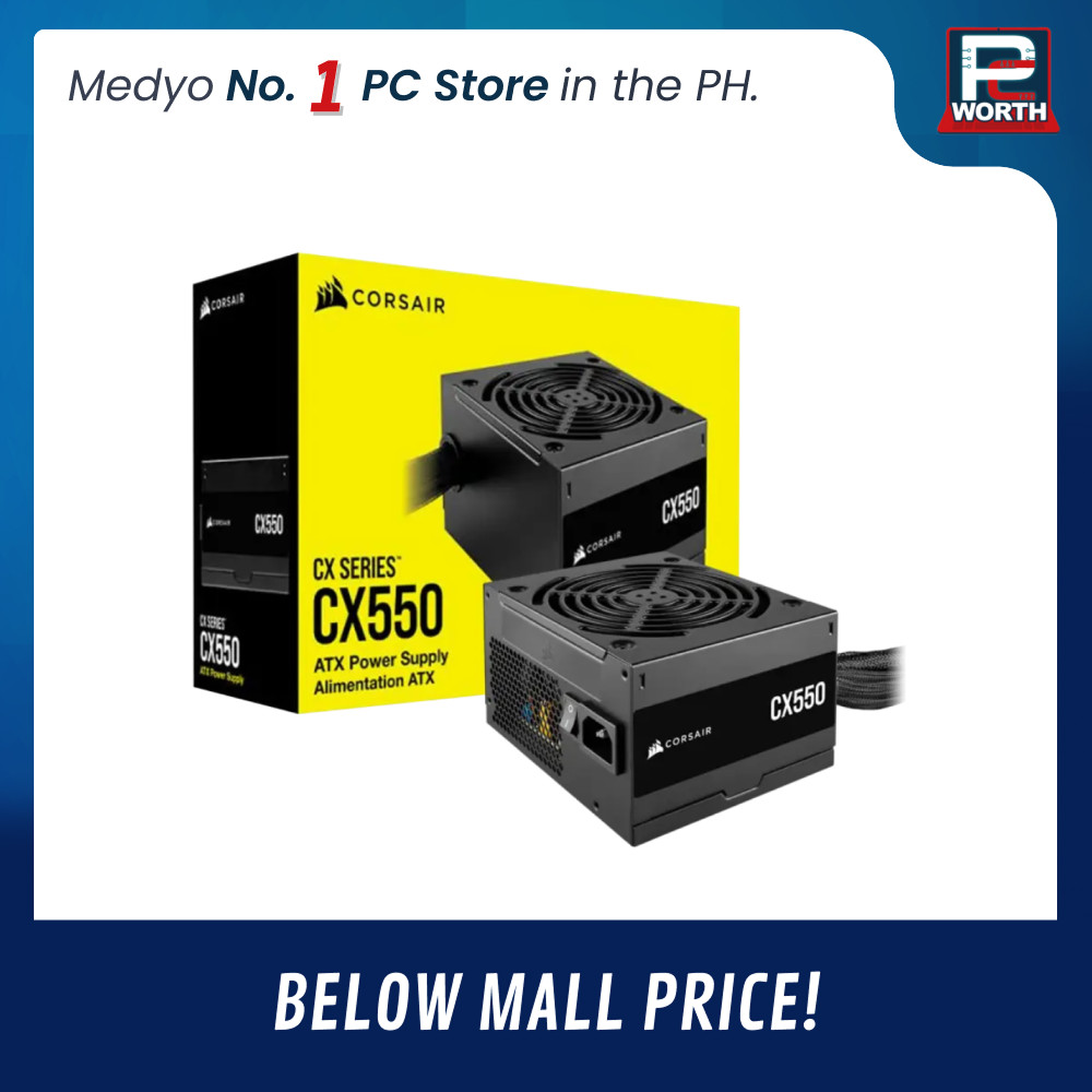 Alimentation PC Corsair CX550 550W 80+ Bronze - Modèle CP-9020277-EU (Neuf)