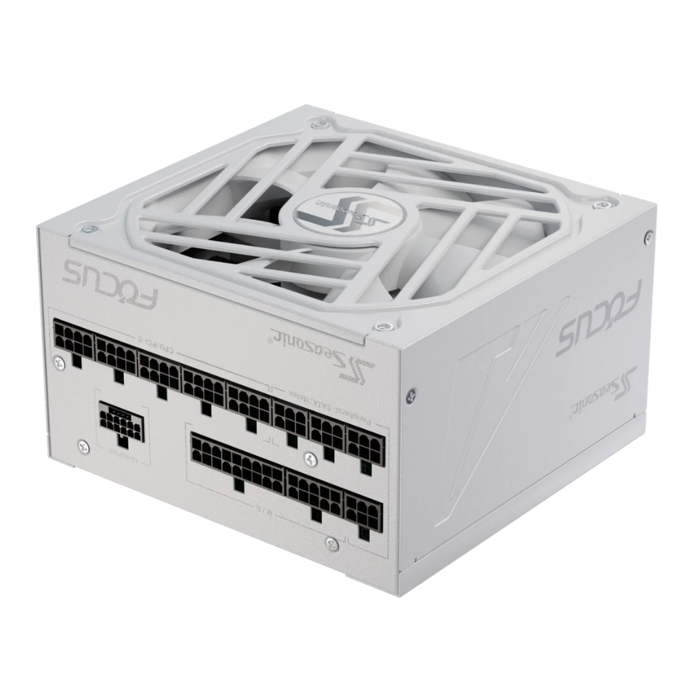 SEASONIC FOCUS GX-850 850W 80+ GOLD WHITE WITH PCIE 5.0 FULLY