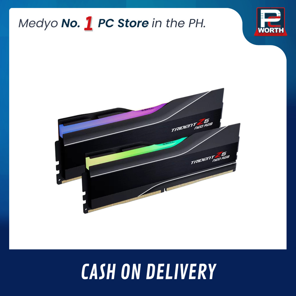G-SKILL TRIDENT Z5 NEO RGB BLACK 16GBX2=32GB 6000MHZ DDR5 CL32