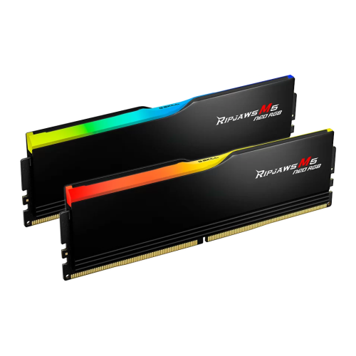 G-SKILL RIPJAWS M5 NEO RGB BLACK 16GBX2=32GB 6400MHZ DDR5 CL32-40