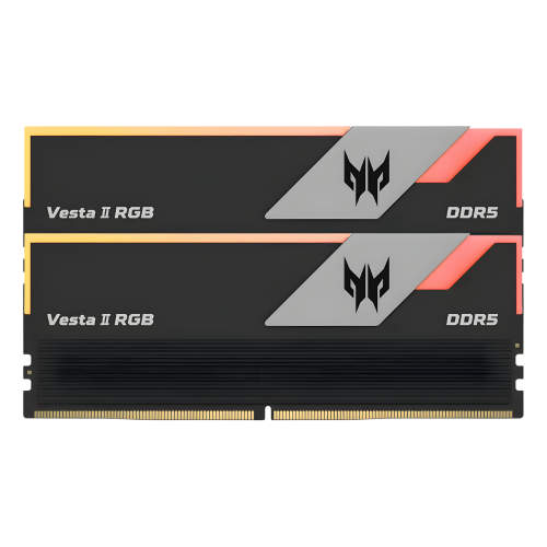 ACER PREDATOR VESTA II RGB BLACK 16GBX2=32GB 6000MHZ DDR5 CL36 XMP