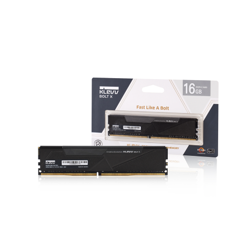 KLEVV BOLT X DDR4 NON-RGB BLACK 16GBX1=16GB 3200MHZ DDR4 | PC Worth