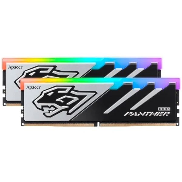 APACER PANTHER RGB BLACK 16GBX2=32GB 5600MHZ DDR5 CL40 XMP EXPO