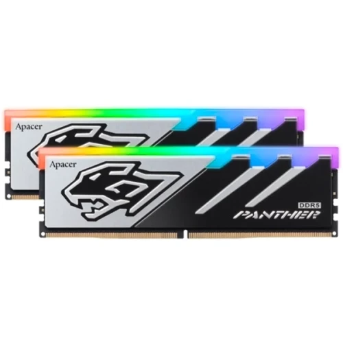 APACER PANTHER RGB BLACK 16GBX2=32GB 5600MHZ DDR5 CL40 XMP EXPO