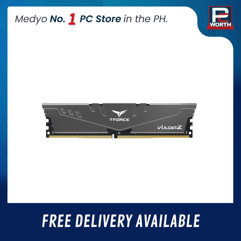 TEAMGROUP T-FORCE VULCAN Z NON-RGB GRAY 8GBX1=8GB 3200MHZ DDR4