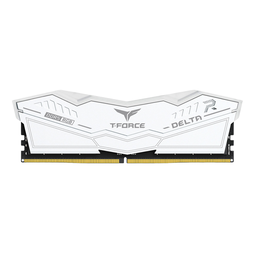 TEAMGROUP T-FORCE DELTA RGB WHITE 16GBX2 = 32GB 6000MHZ DDR5 XMP