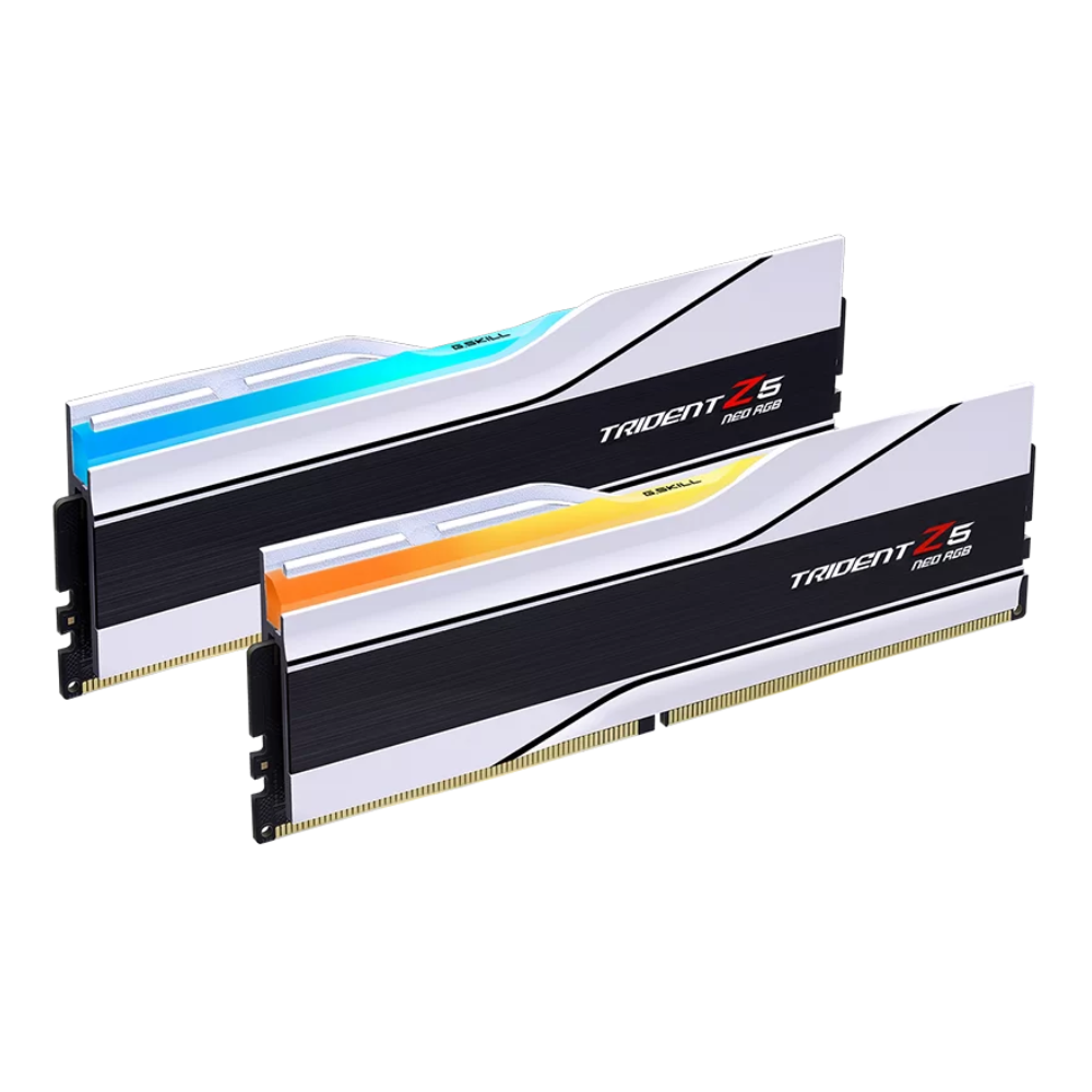 G-SKILL TRIDENT Z5 NEO RGB 32GBX2=64GB 6000MHZ DDR5 WHITE CL36 XMP