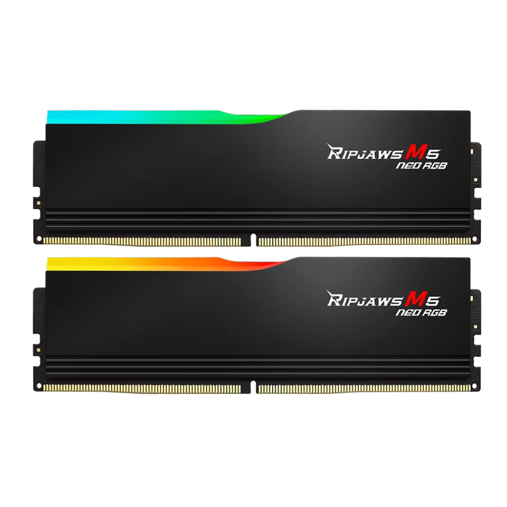 G-SKILL RIPJAWS M5 NEO RGB BLACK 16GBX2=32GB 6400MHZ DDR5 CL32-40