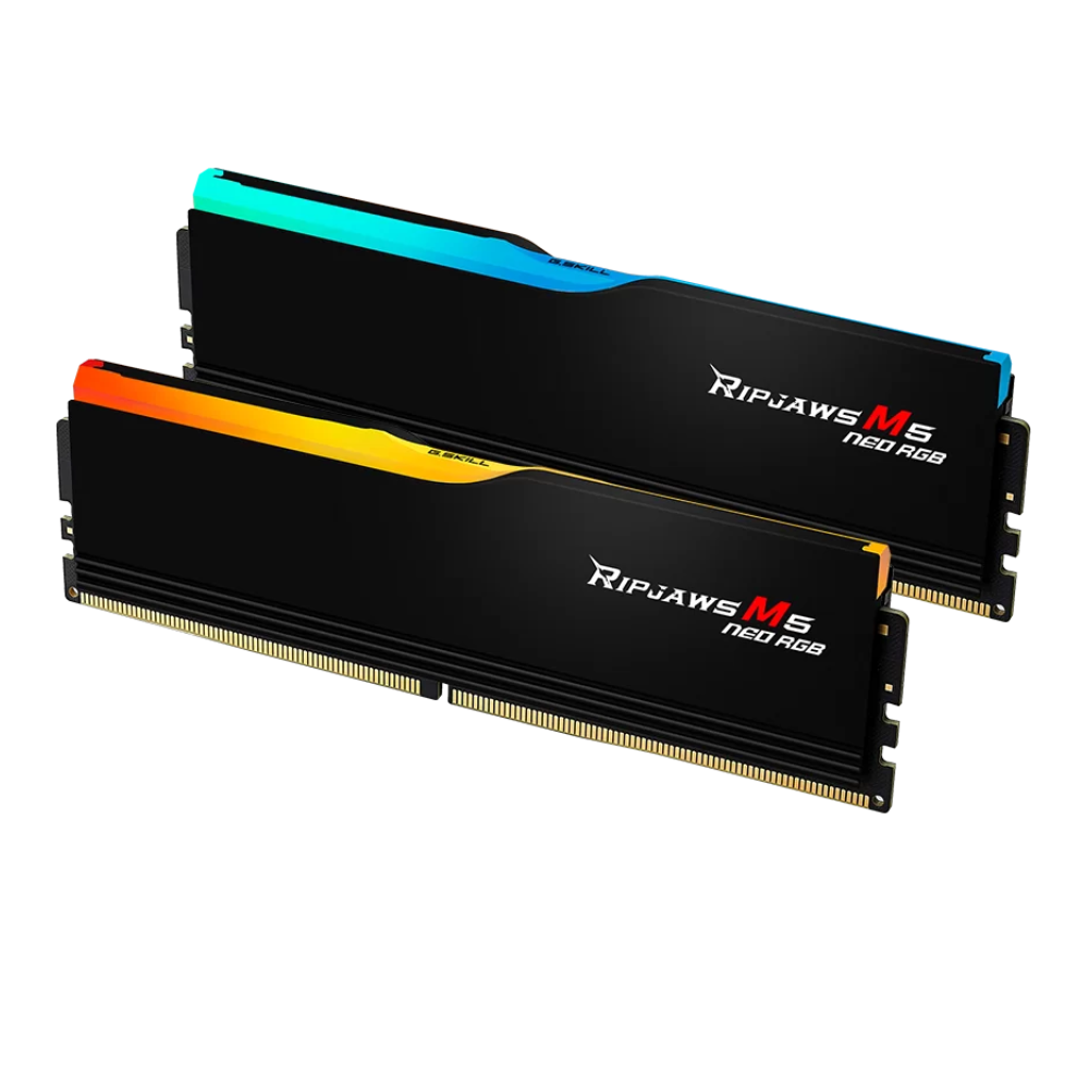 G-SKILL RIPJAWS M5 NEO RGB BLACK 16GBX2=32GB 6400MHZ DDR5 CL32-40