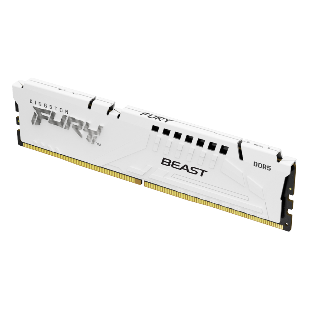 KINGSTON FURY BEAST NON-RGB WHITE 16GBX2=32GB 5200MHZ DDR5 XMP